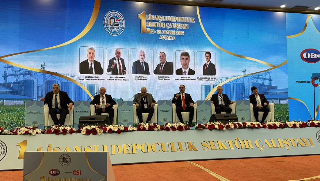 1. Lisanslı Depoculuk Sektör Çalıştayı gerçekleştirildi