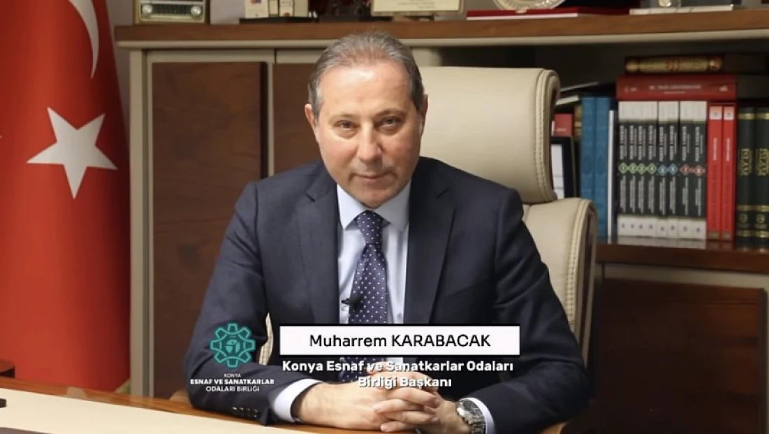 Konya Esnaf ve Sanatkarlar Odaları Birliği’nde seçim süreci başladı