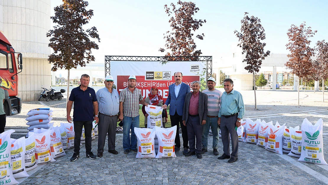 Konya Büyükşehir'den çiftçiye, 18 türde tarımsal destek