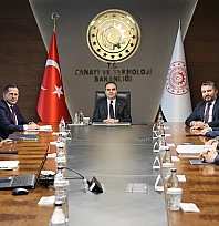 Konya Heyeti Sanayi ve Teknoloji Bakanlığı'nı ziyaret etti