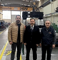 Konya Sanayi ve Teknoloji İl Müdürü Konarılı'dan DCW Makina'ya ziyaret