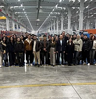 Üniversite öğrencilerinden sektörün lideri Memak'a teknik gezi