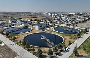 Konya'da 1 yılda 99,8 milyon metreküp atık su arıtıldı