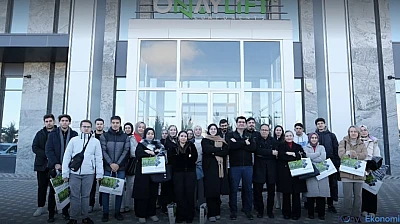 Sanayi ve eğitim buluşmalarında OnayLift'te üretim yerinde incelendi