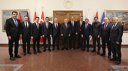 Konya heyetinden Bakan Güler'e ziyaret