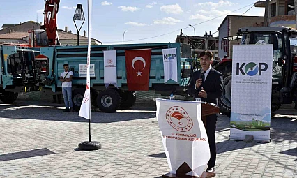 KOP'tan tarım arazilerinin ıslahı için önemli destek