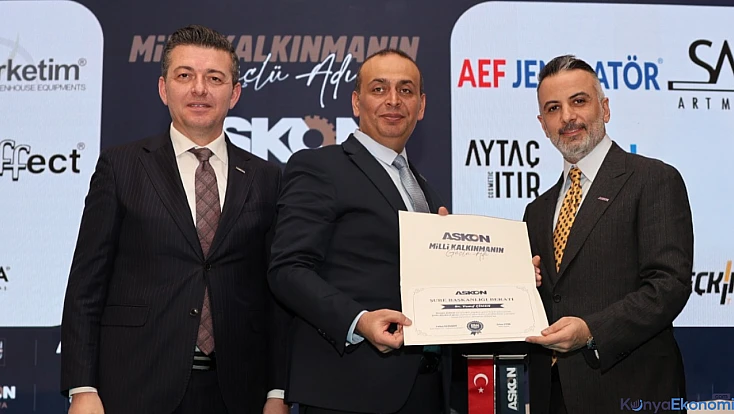 ASKON Konya Şubesi’nde yeni başkan Yusuf Çimen oldu