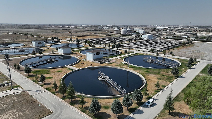 Konya'da 1 yılda 99,8 milyon metreküp atık su arıtıldı