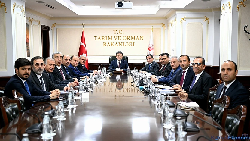 Konya tarımı Bakanlıkta masaya yatırıldı