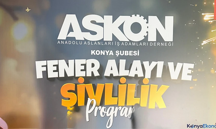 ASKON Konya'da fener alayı ve şivlilik kutlamaları