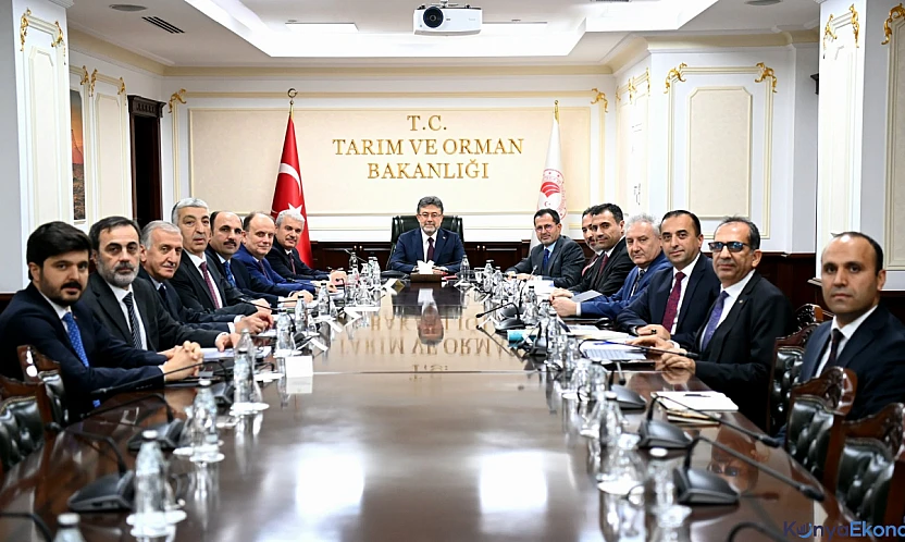 Konya tarımı Bakanlıkta masaya yatırıldı